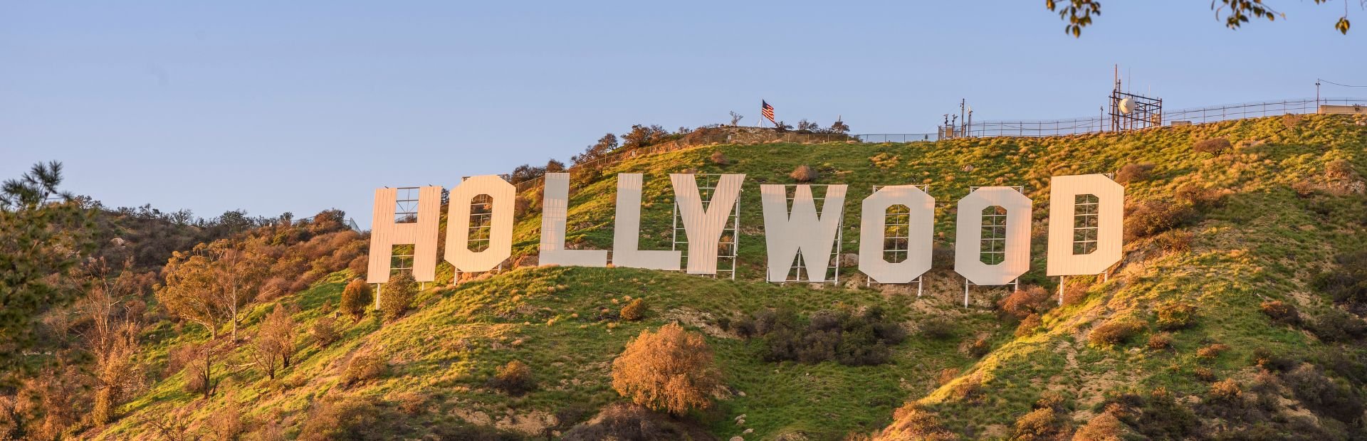Das Hollywood Sign in den Hollywood Hills