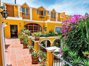 Ansicht vom Hotel in Arequipa in Peru