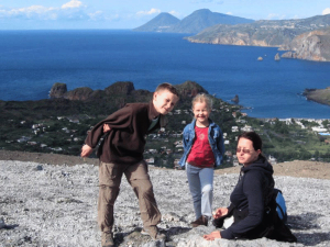 Die Familie Wiemann im Urlaub
