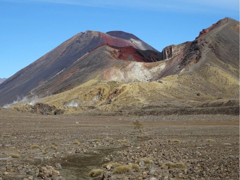 Aussicht auf die Berges des Tongariro Nationalparks