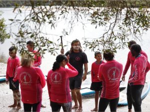 Stand up Paddling in Australien mit Aboriginal Guide