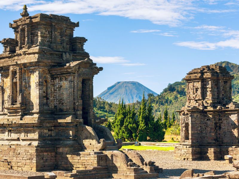 Dieng Plateau auf Java