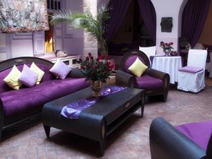 Essaouira Riad Innenhof Marokko