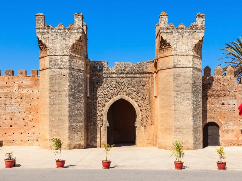 Stadttor in Rabat in Marokko