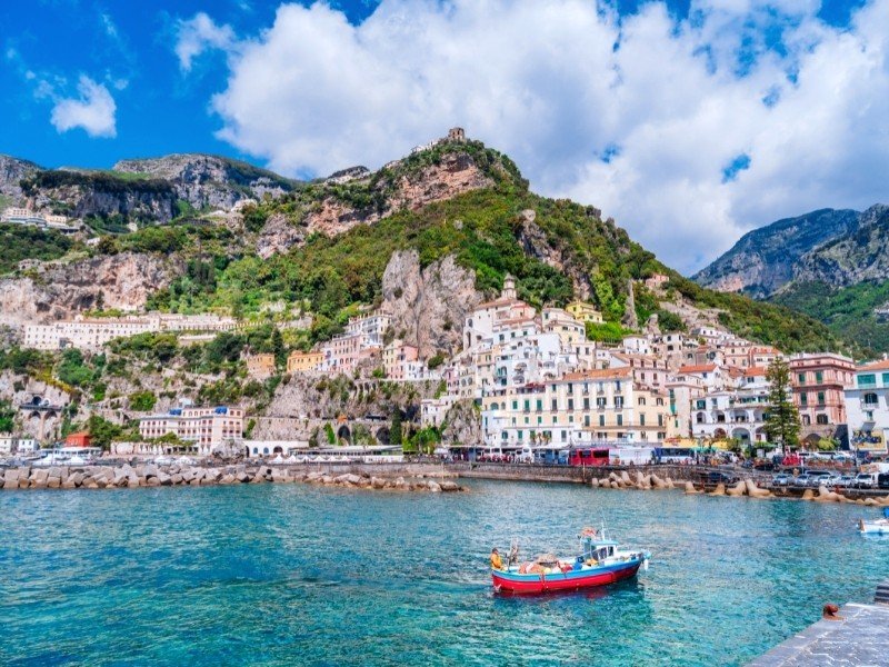 Amalfiküste in Italien