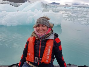 Zodiac Tour zum Gletscher auf Spitzbergen, Norwegen