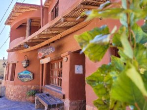 Fassade des Hotels in Tilcara