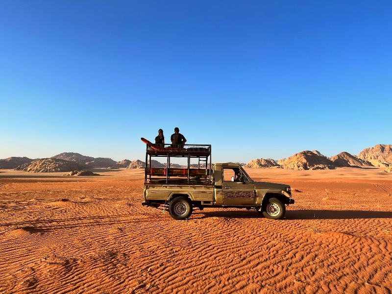 Jeeptour im Wadi Rum, Jordanien