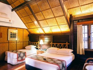 Hotelzimmer in Taman Negara, Malaysia