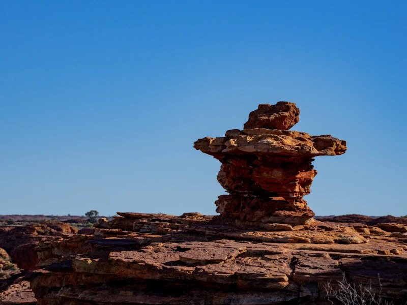 Kings Canyon Steinformation