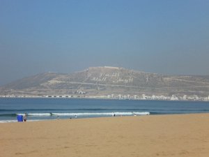 Strand Agadir Familienreise Marokko