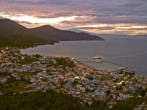 Thassos bei Dämmerung