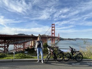 Radtour über die Golden Gate Bridge
