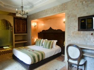 Meknes Hotel Zimmer, Marokko