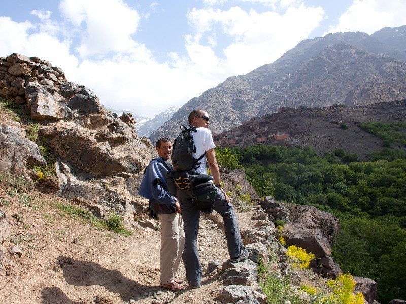 Ausblick in Imlil