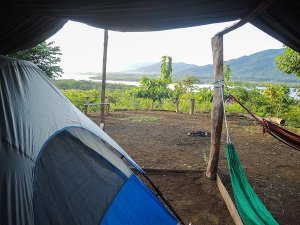 Camping-Zelt in Costa Rica