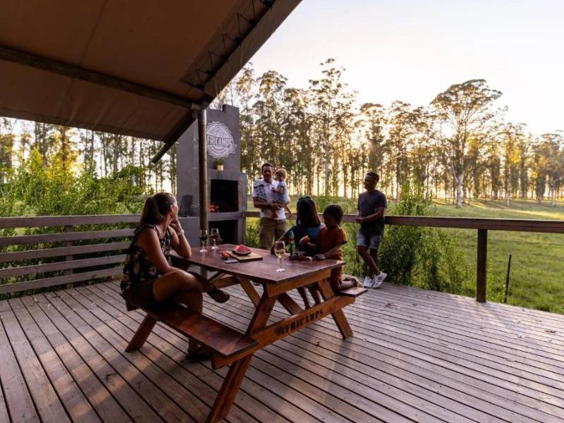 Glamping Wilderness Südafrika