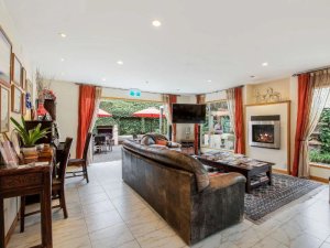 Wohnraum im B&B in Christchurch