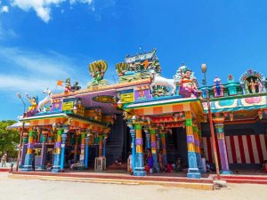 Hinduistischer Tempel auf Nainativu