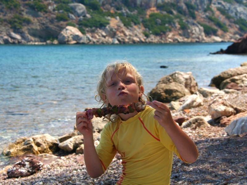 BBQ am Strand von Tolo