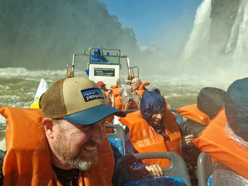Bootstour bei den Iguazu Wasserfälle 