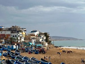 Strand bei Agadir Marokko