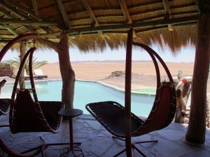 Unterkunft Komfort Pool in Namibia