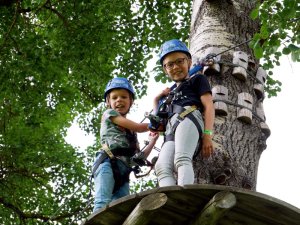 Norwegen - Ziplining in Voss