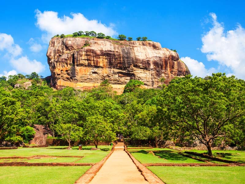 Sigiriya Felsen in Sri Lanka