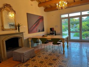 Lobby des Hotels bei Cabras