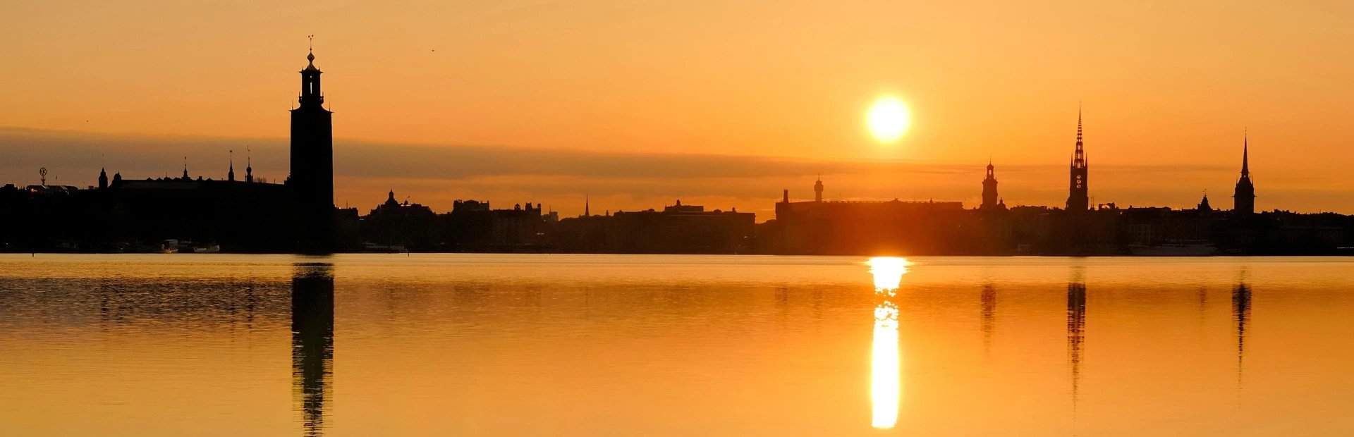 Schweden Stockholm Sykline