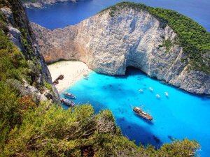 Shipwreck Beach auf Zakynthos