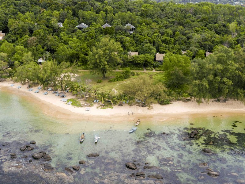 Hotel am Strand von Phu Quoc in Vietnam