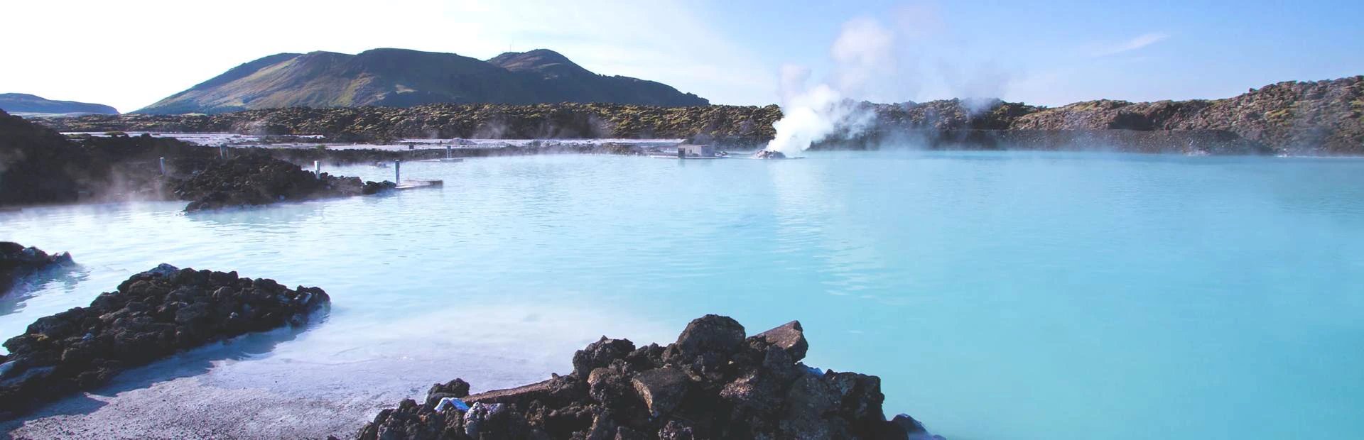 Blaue Lagune in Island