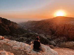 Aussicht vom Dana Biosphärenreservat, Jordanien