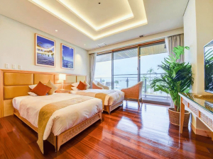 Zweibettzimmer auf Okinawa in Japan