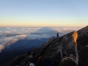 Vulkan Agung in Indonesien