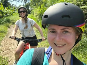 Fahrradtour in Indonesien