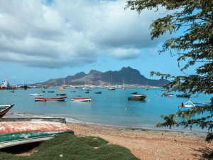 Strand von Mindelo auf den Kapverden