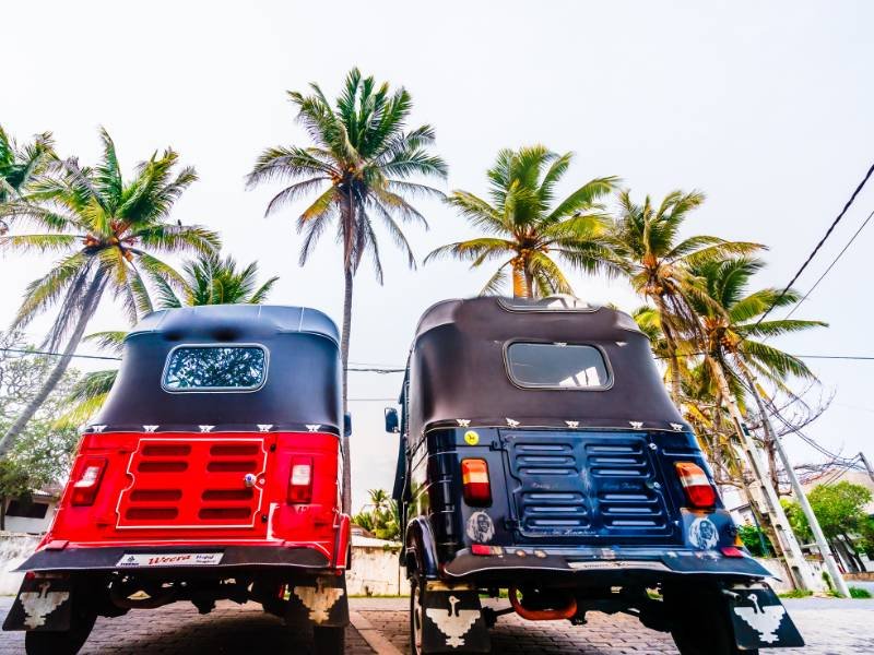 Tuk Tuks in Sri Lanka