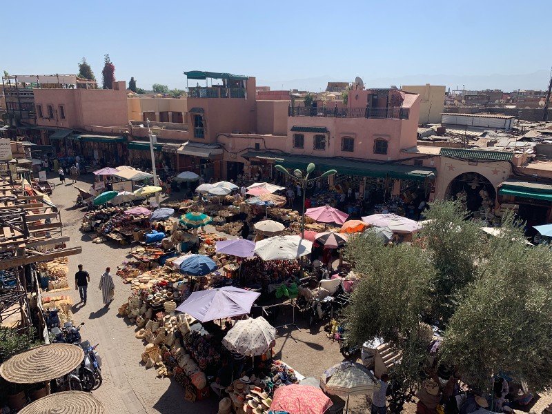 Marrakesch Djemaa el Fna Platz