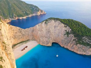 Shipwreck Beach auf Zakynthos