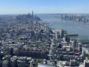 Hudson River zwischen Manhattan und Brooklyn
