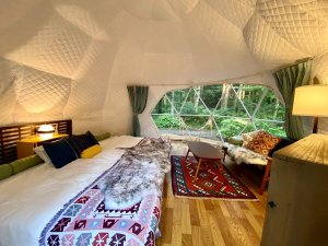 Glamping in Kawaguchiko
