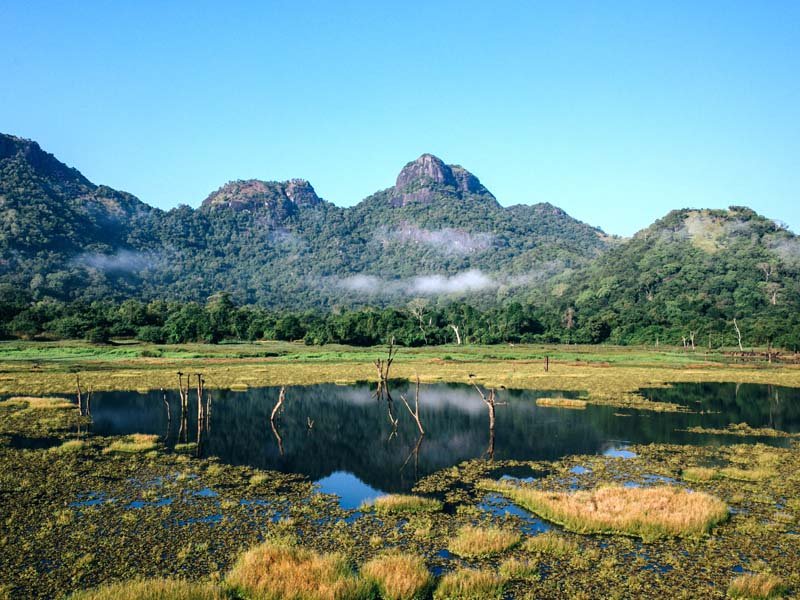 Bootsafari im Gal Oya Nationalpark